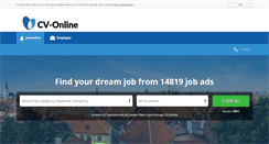 Desktop Screenshot of cvonline.com